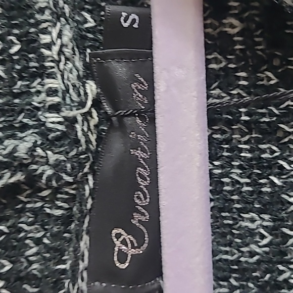 Creation Black and White Women's Sweater Small But Oversized - Picture 4 of 8